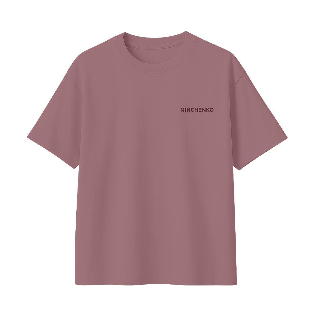 Футболка Никита Минченко (Бордовая)