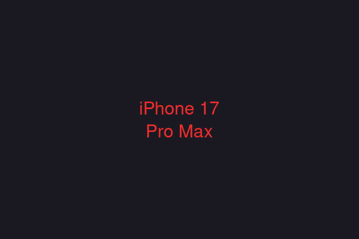 iPhone 17 Pro Max 256GB